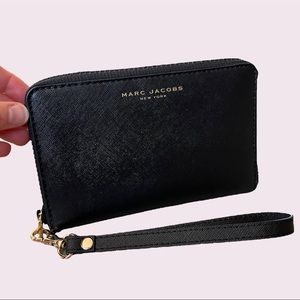 Marc Jacobs Wrist Wallet, Wristlet, Clutch - Black